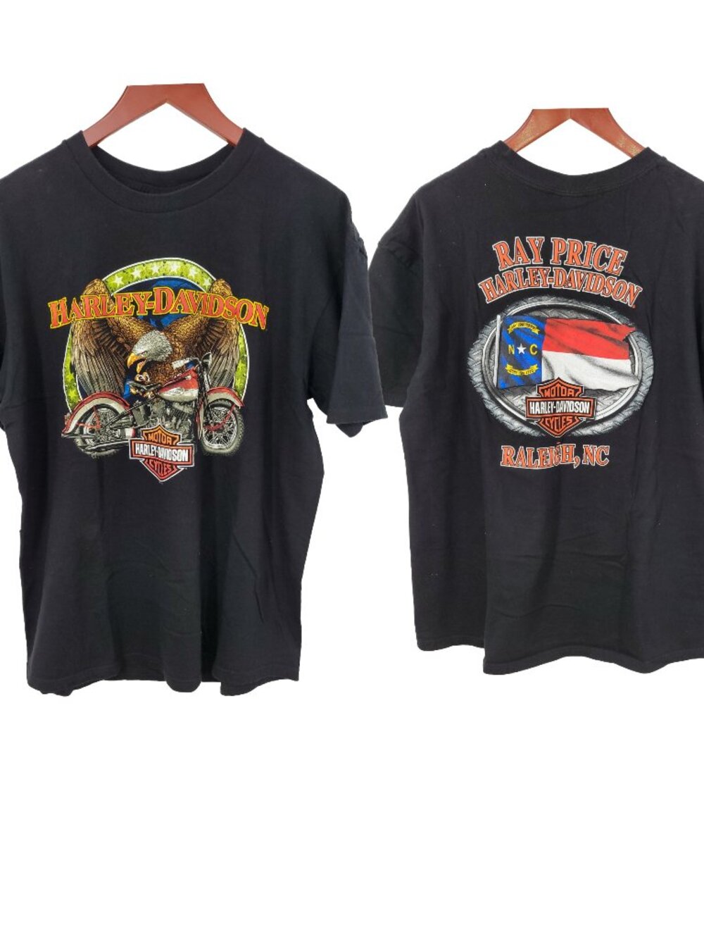 Ray Price Harley-Davidson 2012 XL Closed Dealer Tee • Raleigh NC • Eagle 2010s